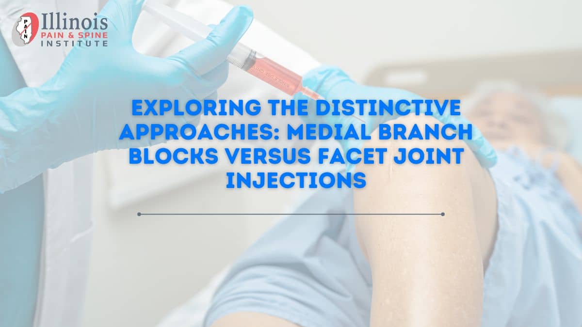 Medial Branch Block Vs. Facet Injection - What's The Difference?